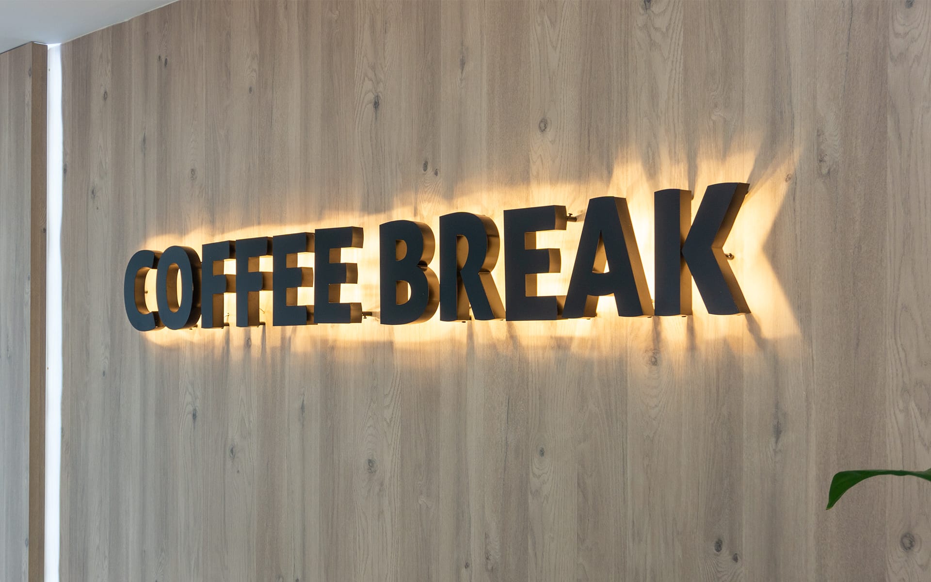 MRV Dental Antalya coffee break alanı