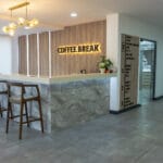 MRV Dental klinik içi coffee break fotoğrafı