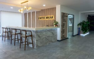 MRV Dental klinik içi coffee break fotoğrafı