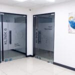 MRV Dental klinik giriş koridoru