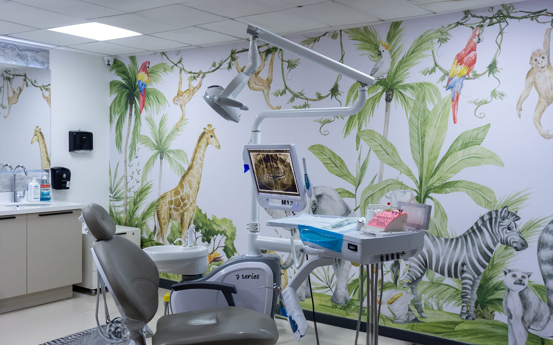 MRV Dental çocuk dostu tedavi odası