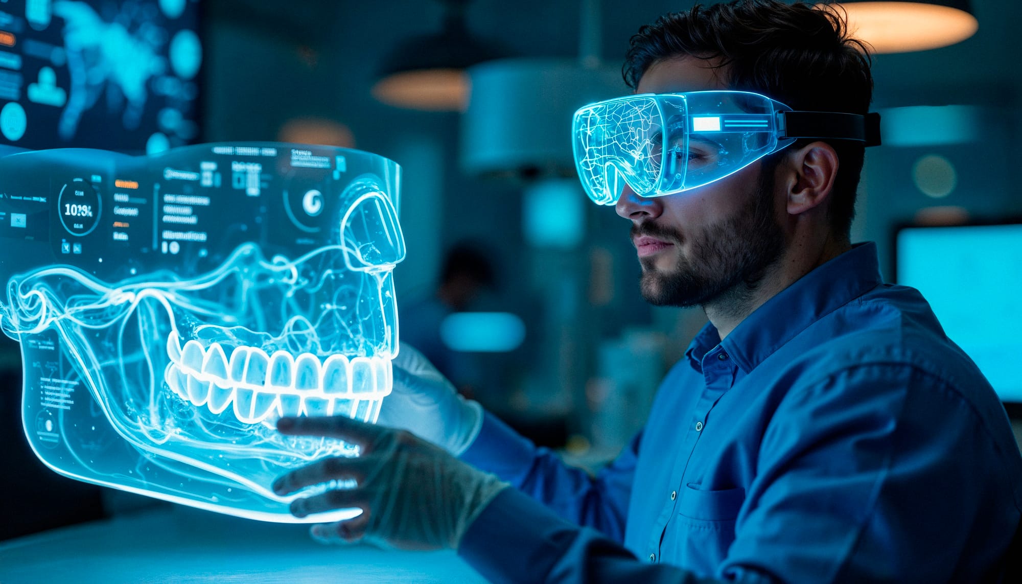 MRV Dental Antalya’da kullanılan 3D dijital röntgen ve tomografi analizi ile diş ve çene yapısının detaylı incelenmesi